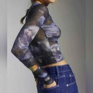 Urban Outfitters Galaxy Top